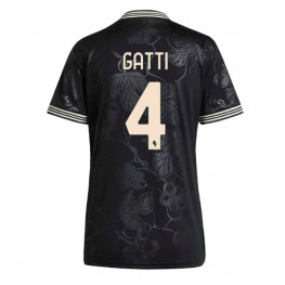 Juventus Federico Gatti #4 Derde tenue Dames 2025-26 Korte Mouw